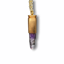 Load image into Gallery viewer, AMETHYST 9MM 24k ROSE GOLD