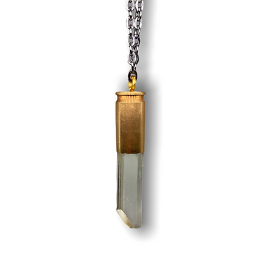 YELLOW KUNZITE 9MM 24K ROSE GOLD