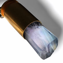 Load image into Gallery viewer, FLUORITE 45A.C.P. 24K ROSE GOLD